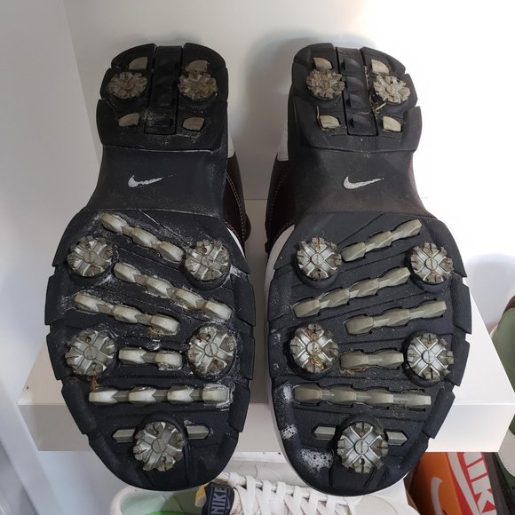 SOLD - Nike brown & white golf shoes - Picture 5 of 5